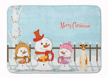 Load image into Gallery viewer, Merry Christmas Carolers Whippet Machine Washable Memory Foam Mat BB2430RUG
