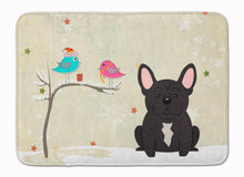 Load image into Gallery viewer, Christmas Presents between Friends French Bulldog Brindle Machine Washable Memory Foam Mat BB2481RUG