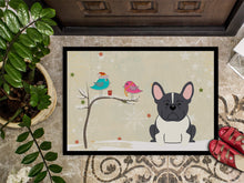 Load image into Gallery viewer, Christmas Presents between Friends French Bulldog Black White Doormat - 24x36 Decorative Floor Mat – Indoor/Outdoor Rug with Artistic Flair BB2484JMAT