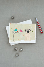 Load image into Gallery viewer, Christmas Presents between Friends Mastiff - White Greeting Cards -  Blank Note Cards – 8-Pack of Artist-Designed Cards with Envelopes