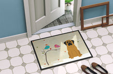 Load image into Gallery viewer, Christmas Presents between Friends Mastiff Doormat - 24x36 Decorative Floor Mat – Indoor/Outdoor Rug with Artistic Flair BB2490JMAT