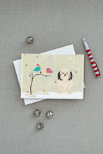Load image into Gallery viewer, Christmas Presents between Friends Lowchen Greeting Cards -  Blank Note Cards – 8-Pack of Artist-Designed Cards with Envelopes