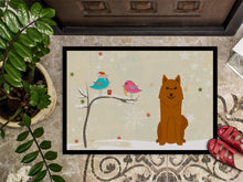 Load image into Gallery viewer, Christmas Presents between Friends Karelian Bear Dog Doormat - 24x36 Decorative Floor Mat – Indoor/Outdoor Rug with Artistic Flair BB2494JMAT