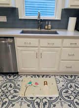 Load image into Gallery viewer, Christmas Presents between Friends Borzoi Machine Washable Memory Foam Mat BB2495RUG
