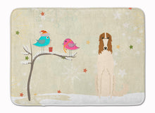Load image into Gallery viewer, Christmas Presents between Friends Borzoi Machine Washable Memory Foam Mat BB2495RUG