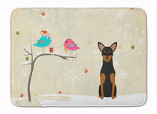 Load image into Gallery viewer, Christmas Presents between Friends Manchester Terrier Machine Washable Memory Foam Mat BB2500RUG