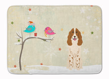 Load image into Gallery viewer, Christmas Presents between Friends Russian Spaniel Machine Washable Memory Foam Mat BB2503RUG