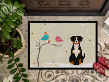 Load image into Gallery viewer, Christmas Presents between Friends Entlebucher Doormat - 24x36 Decorative Floor Mat – Indoor/Outdoor Rug with Artistic Flair BB2510JMAT