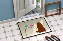 Load image into Gallery viewer, Christmas Presents between Friends Caucasian Shepherd Dog Doormat - 24x36 Decorative Floor Mat – Indoor/Outdoor Rug with Artistic Flair BB2522JMAT