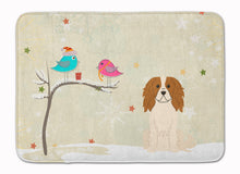 Load image into Gallery viewer, Christmas Presents between Friends Cavalier Spaniel Machine Washable Memory Foam Mat BB2530RUG