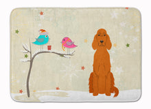 Load image into Gallery viewer, Christmas Presents between Friends Irish Setter Machine Washable Memory Foam Mat BB2536RUG