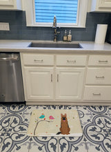 Load image into Gallery viewer, Christmas Presents between Friends German Shepherd Machine Washable Memory Foam Mat BB2539RUG