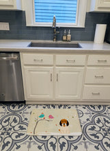 Load image into Gallery viewer, Christmas Presents between Friends Petit Basset Griffon Veenden Machine Washable Memory Foam Mat BB2551RUG