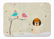 Load image into Gallery viewer, Christmas Presents between Friends Petit Basset Griffon Veenden Machine Washable Memory Foam Mat BB2551RUG