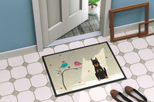 Load image into Gallery viewer, Christmas Presents between Friends Beauce Shepherd Dog Doormat - 24x36 Decorative Floor Mat – Indoor/Outdoor Rug with Artistic Flair BB2552JMAT