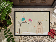 Load image into Gallery viewer, Christmas Presents between Friends Cocker Spaniel Buff Doormat - 24x36 Decorative Floor Mat – Indoor/Outdoor Rug with Artistic Flair BB2566JMAT