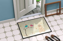 Load image into Gallery viewer, Christmas Presents between Friends Cocker Spaniel Buff Doormat - 24x36 Decorative Floor Mat – Indoor/Outdoor Rug with Artistic Flair BB2566JMAT