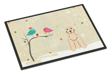 Load image into Gallery viewer, Christmas Presents between Friends Cocker Spaniel Buff Doormat - 24x36 Decorative Floor Mat – Indoor/Outdoor Rug with Artistic Flair BB2566JMAT
