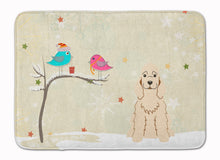 Load image into Gallery viewer, Christmas Presents between Friends Cocker Spaniel Buff Machine Washable Memory Foam Mat BB2566RUG