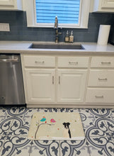 Load image into Gallery viewer, Christmas Presents between Friends Smooth Fox Terrier Machine Washable Memory Foam Mat BB2570RUG