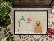 Load image into Gallery viewer, Christmas Presents between Friends Pekingnese Fawn Sable Doormat - 24x36 Decorative Floor Mat – Indoor/Outdoor Rug with Artistic Flair BB2576JMAT