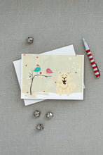 Load image into Gallery viewer, Christmas Presents between Friends Chow Chow - White Greeting Cards -  Blank Note Cards – 8-Pack of Artist-Designed Cards with Envelopes