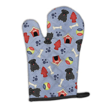 Load image into Gallery viewer, Dog House Collection Pug Black Oven Mitt BB2619OVMT