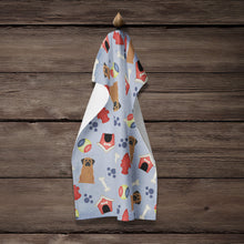 Load image into Gallery viewer, Dog House Collection Mastiff Brindle Kitchen Towel – Artistic Dish Towel for Everyday Use BB2628KTWL