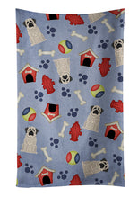 Load image into Gallery viewer, Dog House Collection Mastiff Brindle White Kitchen Towel – Artistic Dish Towel for Everyday Use BB2629KTWL