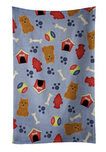Load image into Gallery viewer, Dog House Collection Norwich Terrier Kitchen Towel – Artistic Dish Towel for Everyday Use BB2633KTWL