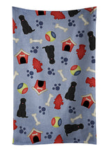 Load image into Gallery viewer, Dog House Collection Black Russian Terrier Kitchen Towel – Artistic Dish Towel for Everyday Use BB2639KTWL