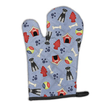 Load image into Gallery viewer, Dog House Collection Standard Schnauzer Black Grey Oven Mitt BB2647OVMT