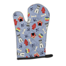 Load image into Gallery viewer, Dog House Collection Miniature Schanuzer Salt and Pepper Oven Mitt BB2667OVMT