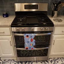 Load image into Gallery viewer, Dog House Collection Chocolate Labrador Kitchen Towel – Artistic Dish Towel for Everyday Use BB2669KTWL