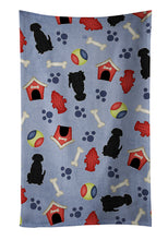 Load image into Gallery viewer, Dog House Collection Black Labrador Kitchen Towel – Artistic Dish Towel for Everyday Use BB2670KTWL