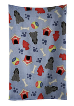 Load image into Gallery viewer, Dog House Collection Cocker Spaniel Black Kitchen Towel – Artistic Dish Towel for Everyday Use BB2705KTWL