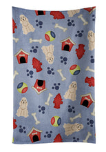Load image into Gallery viewer, Dog House Collection Cocker Spaniel Buff Kitchen Towel – Artistic Dish Towel for Everyday Use BB2707KTWL