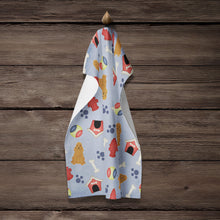 Load image into Gallery viewer, Dog House Collection Cocker Spaniel Red Kitchen Towel – Artistic Dish Towel for Everyday Use BB2708KTWL