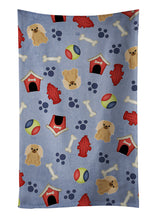 Load image into Gallery viewer, Dog House Collection Pekingnese Fawn Sable Kitchen Towel – Artistic Dish Towel for Everyday Use BB2717KTWL