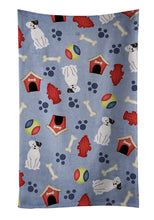 Load image into Gallery viewer, Dog House Collection White Boxer Cooper Kitchen Towel – Artistic Dish Towel for Everyday Use BB2727KTWL