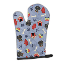 Load image into Gallery viewer, Dog House Collection Wire Haired Dachshund Dapple Oven Mitt BB2741OVMT