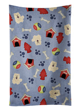 Load image into Gallery viewer, Dog House Collection Chow Chow White Kitchen Towel – Artistic Dish Towel for Everyday Use BB2753KTWL