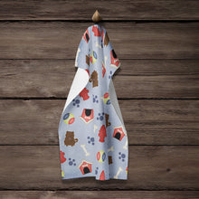 Load image into Gallery viewer, Dog House CollectionChow Chow Chocolate Kitchen Towel – Artistic Dish Towel for Everyday Use BB2754KTWL