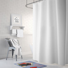 Load image into Gallery viewer, Dog House Collection Pug Black Machine Washable Memory Foam Mat BB2760RUG