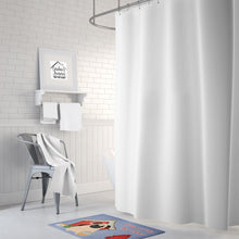 Load image into Gallery viewer, Dog House Collection Pug Fawn Machine Washable Memory Foam Mat BB2762RUG