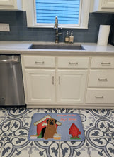 Load image into Gallery viewer, Dog House Collection Mastiff Brindle Machine Washable Memory Foam Mat BB2769RUG