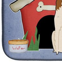 Load image into Gallery viewer, Dog House Collection Borzoi Dish Drying Mat – Absorbent, Artistic Kitchen Essentials BB2777DDM