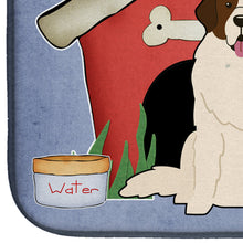 Load image into Gallery viewer, Dog House Collection Moscow Watchdog Dish Drying Mat – Absorbent, Artistic Kitchen Essentials BB2781DDM