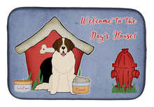 Load image into Gallery viewer, Dog House Collection Moscow Watchdog Dish Drying Mat – Absorbent, Artistic Kitchen Essentials BB2781DDM