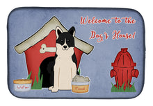 Load image into Gallery viewer, Dog House Collection Russo-European Laika Spitz Dish Drying Mat – Absorbent, Artistic Kitchen Essentials BB2783DDM